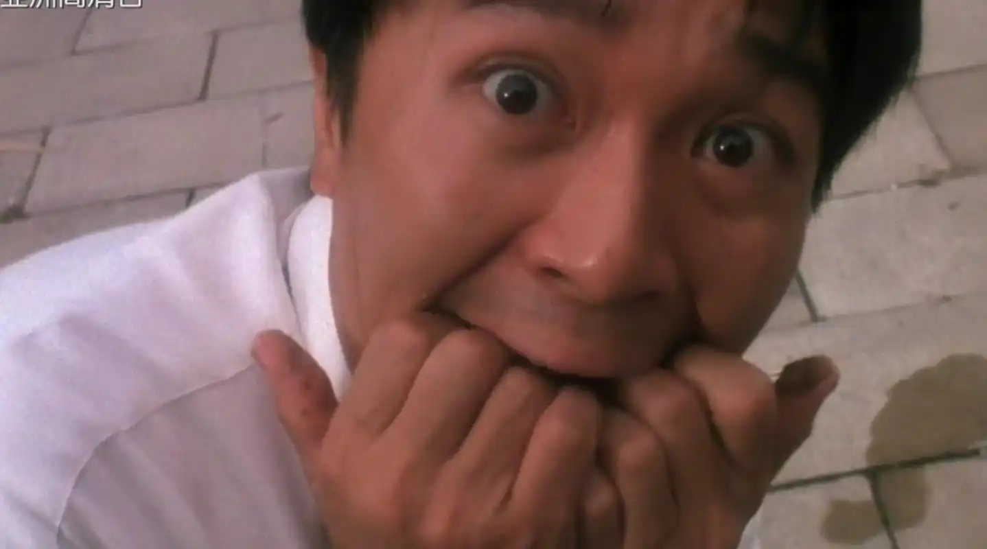 周星驰《破坏之王》,星爷和钟丽缇这个镜头,真实又恶心又搞笑