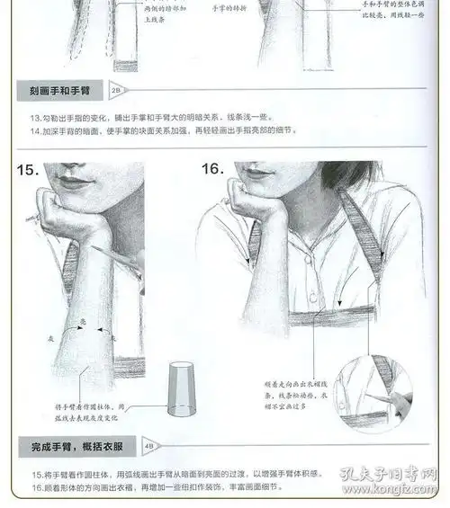 学海轩 人物素描入门一本通 飞乐鸟 成人学生零基础素描教程绘画美术