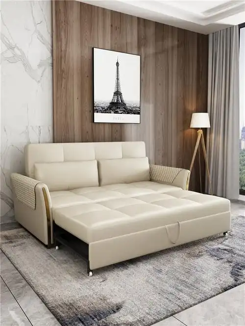 真皮沙发床饰出高bigger美家