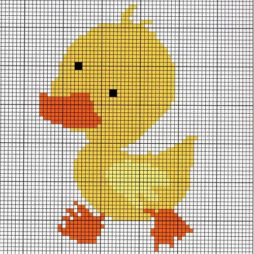 毛衫图案 动物 鸭子 毛衣 免费素材