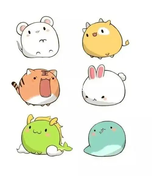 可爱又简单的小动物简笔画简笔画文化绘画