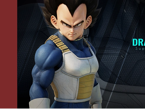 龙珠-贝吉塔全身展示