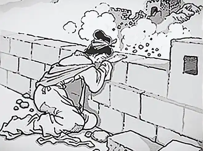 "孟姜女哭长城"就是一个比较典型的例子.