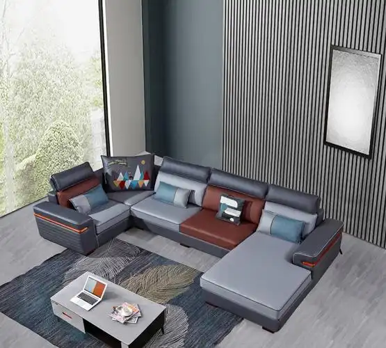 皇梦雅8115u型沙发