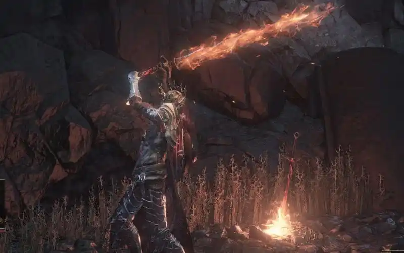 【黑魂3】古达身上的螺旋剑就是我插的!百分百弹反六周目英雄古达