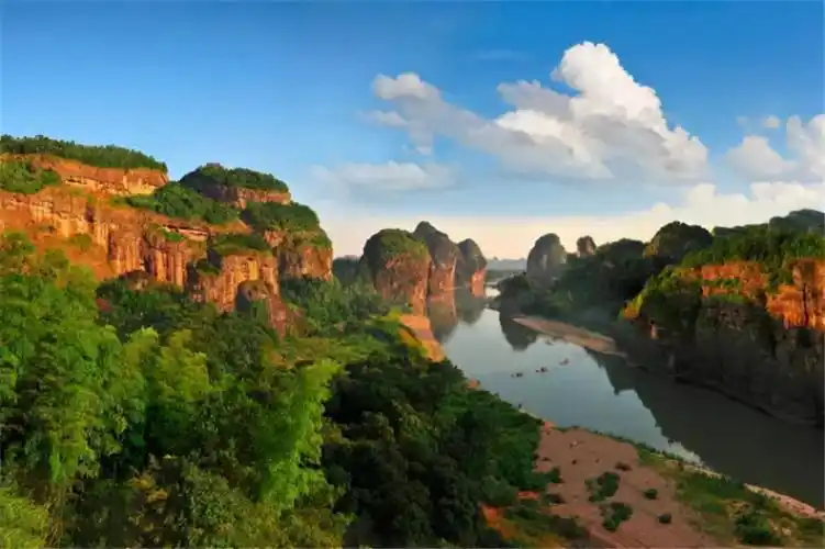 小知识丹霞地貌旅游景点在哪里位于我国南方四个丹霞风景名胜区