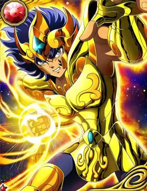 圣斗士:四主角完整黄金圣衣造型汇总 狮子座的一辉意外很契合_腾讯