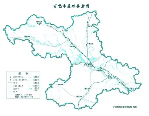百色市标准地图(要素版)