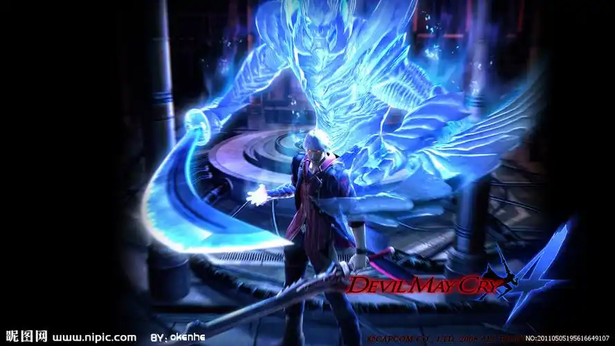 jpg颜色:rgb10共享分关 键 词:高清壁纸 鬼泣4 鬼神 大刀 长剑 魔鬼