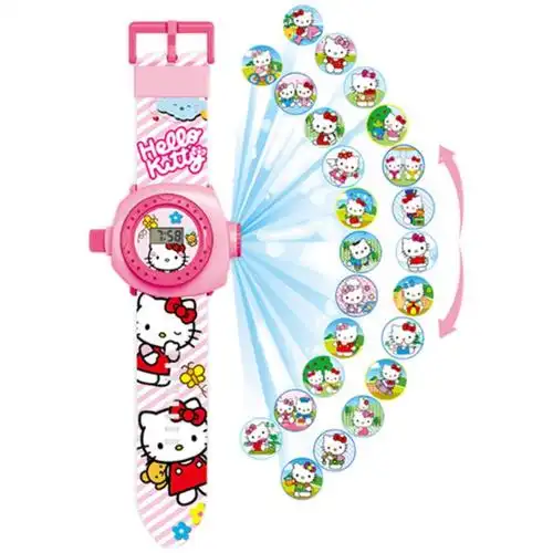 儿童玩具手表男孩女孩24图投影卡通电子表幼儿园生日春节小礼物品