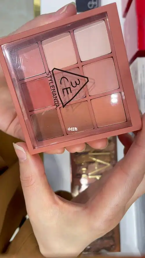 3ce眼影drybouquet干枯玫瑰盘原相机试色