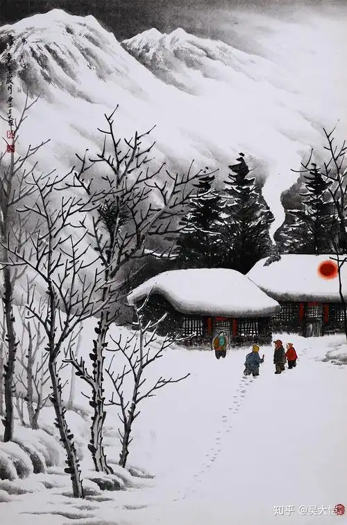 吴大恺带您感受雪天的禅意诗境 - 知乎