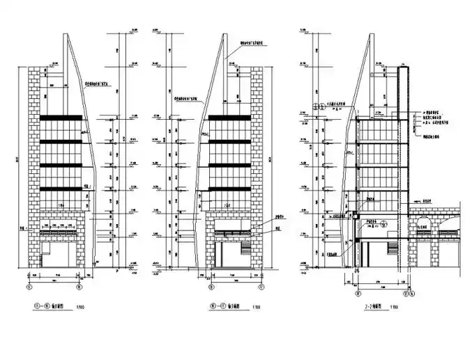 中式商业单体建筑设计方案资料下载