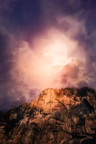 【老张光影】梦回泰山云雾中 (多重曝光作品)