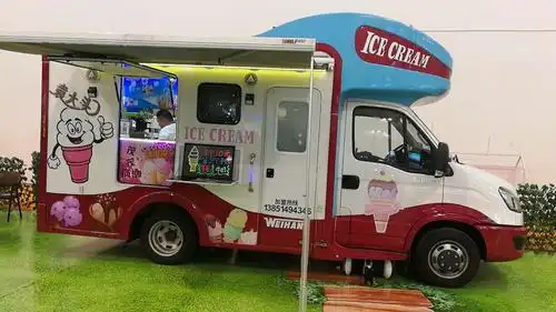 这款冰淇淋房车满足你,赞赞赞!