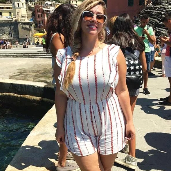 美女170斤大码模特,凹凸曲线魅力十足,被称为"胖美人"