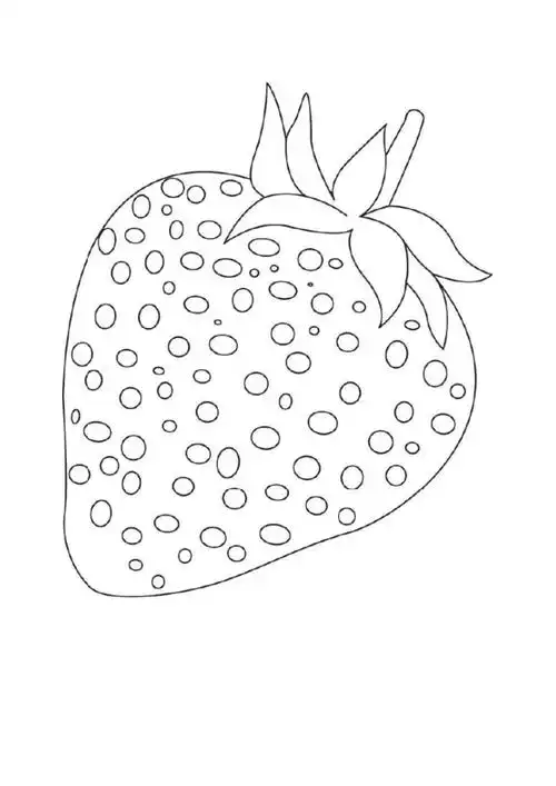 儿童水果简笔画填色画_第2页