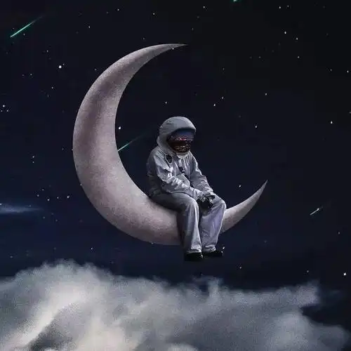 全网最酷宇航员头像背景