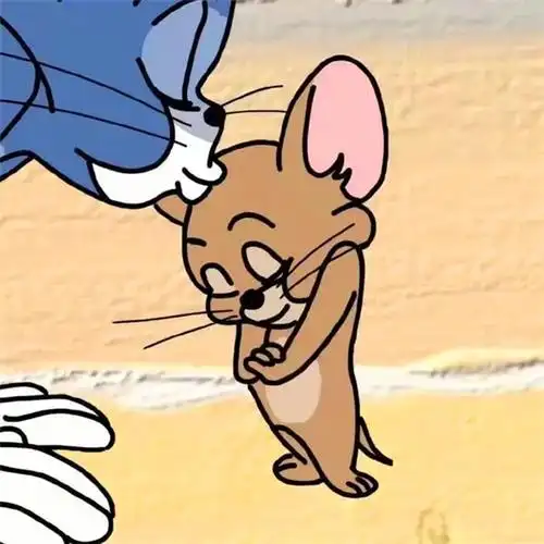 情头猫和老鼠 可爱猫和老鼠情头 情侣 双人