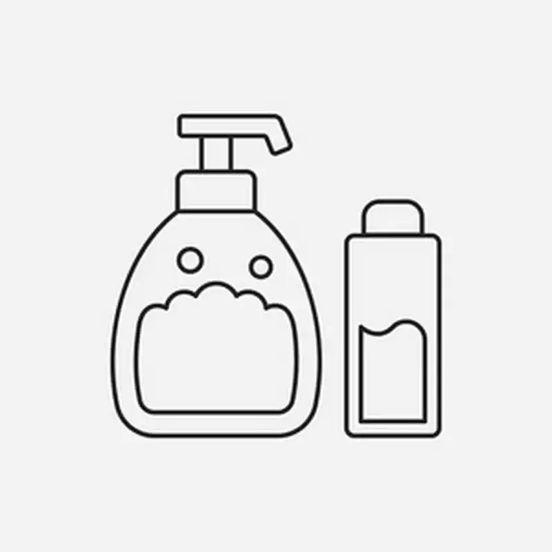 以前一直没把洗发水,沐浴露,洗手液,洗洁精,洗衣液等洗涤用品放在