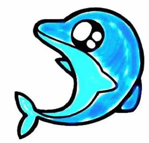 海豚简笔画教程 海豚简笔画可爱
