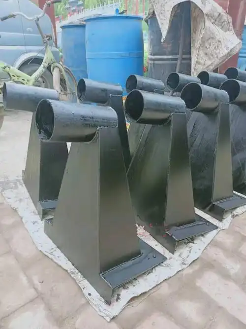 φ90虹吸式雨水斗 87型钢制侧排雨水斗女儿墙雨水口侧入式雨水斗侧排