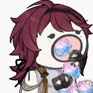 原神表情包 | 吃粉球动态表情【超全】 - 知乎