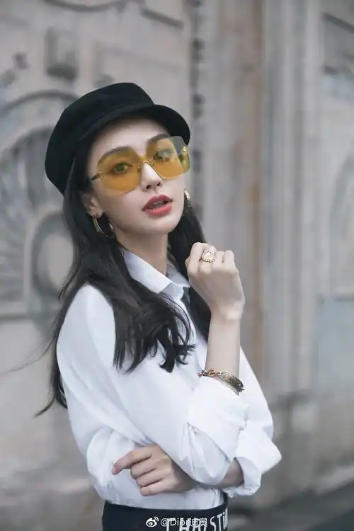 2018迪奥dior软宣十月街拍:angelababy(杨颖)(是超级美的北鼻本人没错
