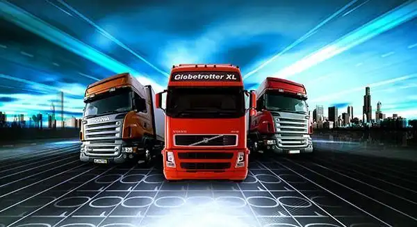 沃尔沃重卡货车广告psd免费下载,沃尔沃广告,沃尔沃汽车,重型卡车