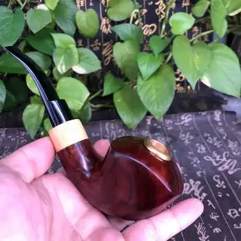 海南黄花梨精品烟斗全鬼脸满花纹经典烟丝烟仔两用超多款多样化 烟斗8