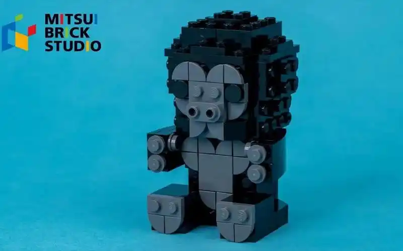 如何用乐高积木搭建一个大猩猩