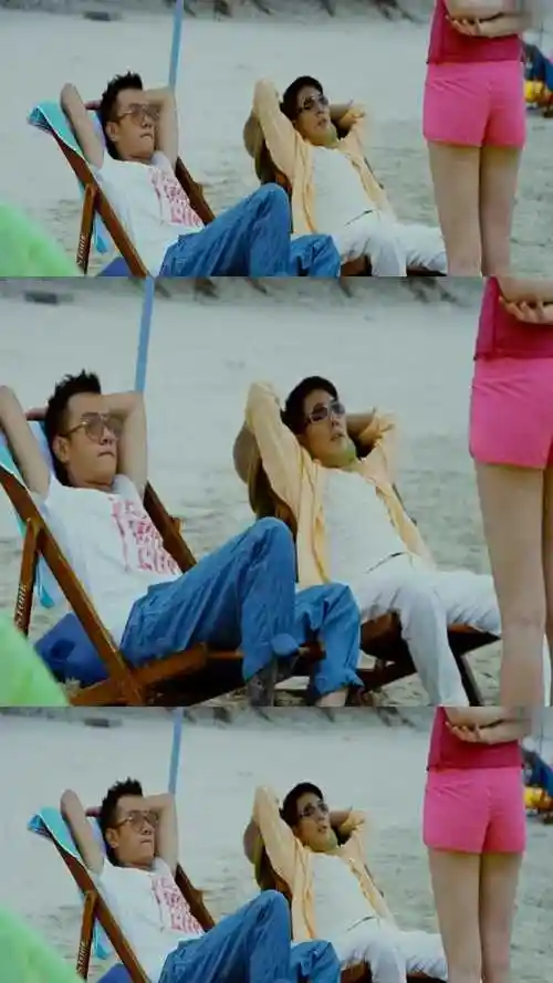 不二神探绝色美女海滩大喊老公竟是功夫巨星李连杰老婆