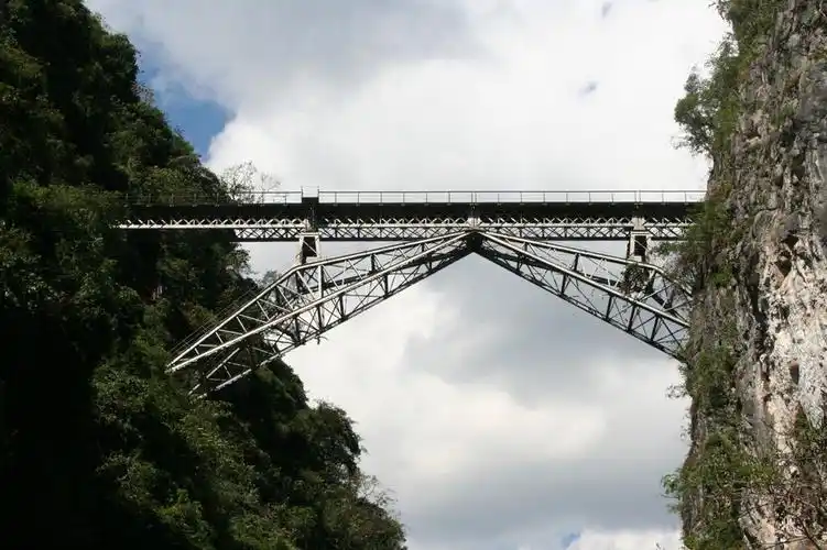 滇越铁路倮姑人字桥