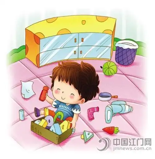 爱惜玩具的简笔画幼儿园收拾玩具简笔画1331提供最全的小孩整理玩具简