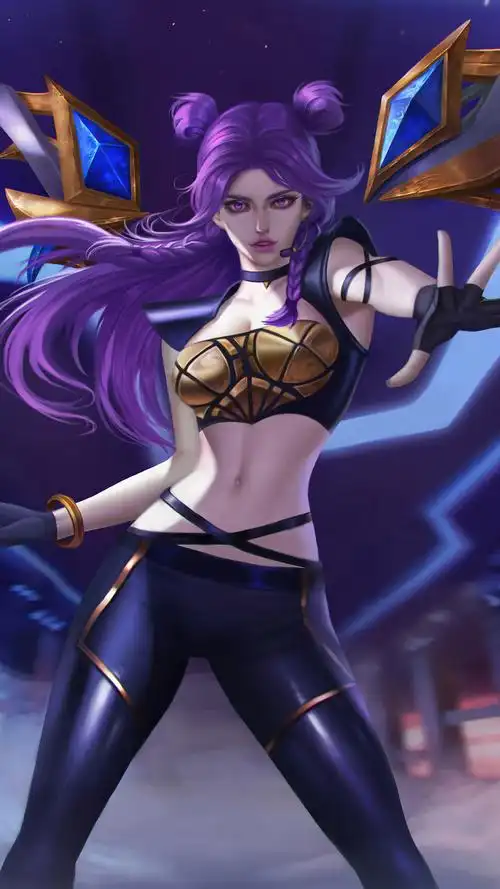 lol英雄联盟 虚空之女 卡莎 kaisa kda 手机壁纸