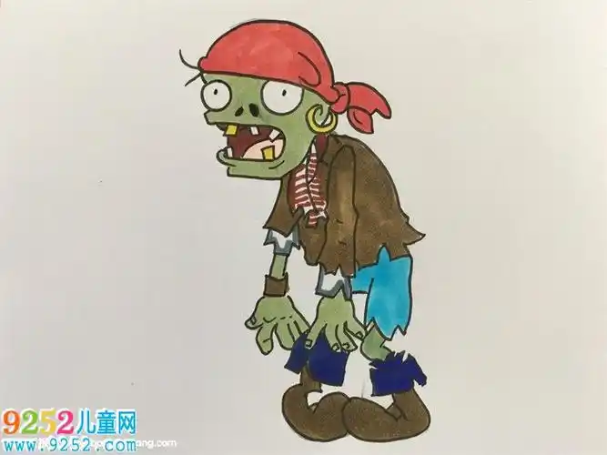 植物大战僵尸简笔画 - 9252儿童网