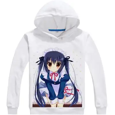 轻音少女 中野梓动漫周边衣服装秋冬外套加绒卫衣连帽