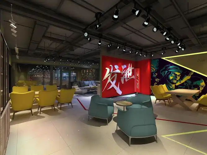 桌游吧设计效果图