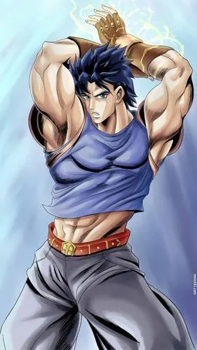 jojo的奇妙冒险第一部男主角初代jojo乔纳森·乔斯达手机壁纸图片(3)
