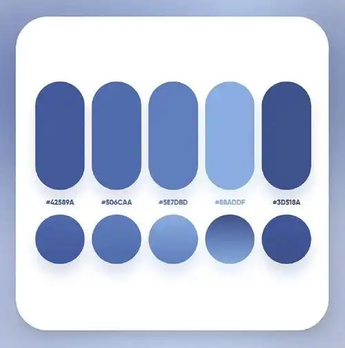 渐变色卡搭配推荐,附带色值,码住!