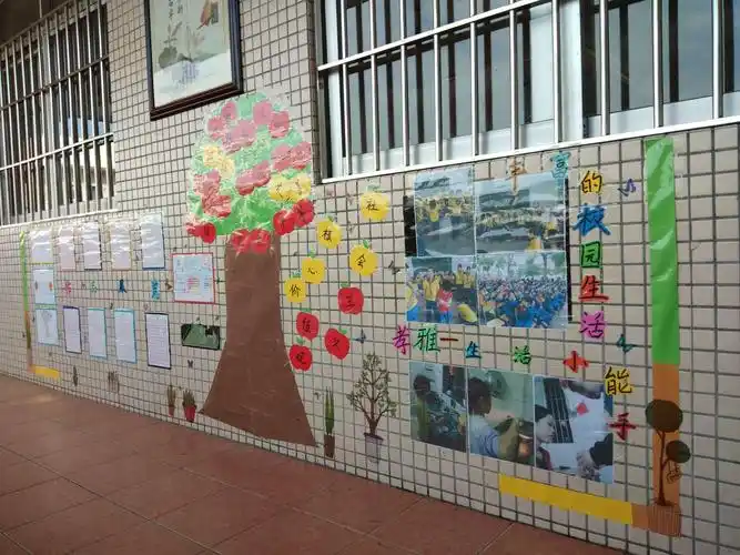 宣传依法治校,彰显孝雅特色 ——旭星学校开展教室外墙文化布置活动