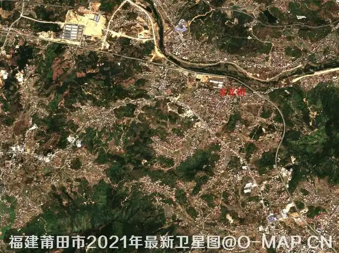 卫星影像地图更新-福建省2021卫星图-莆田市2021卫星图