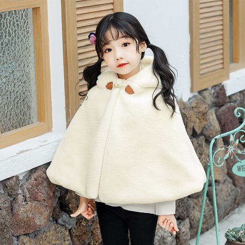 婴儿披风斗篷秋冬季外出婴幼儿春秋款儿童加厚男女宝宝披肩小外套