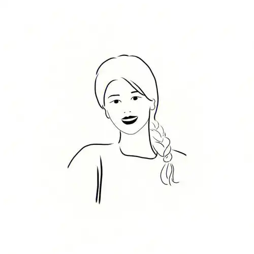 人物轮廓简笔