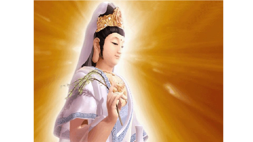 盼望修到莲花开,花开见佛悟无生.大慈啊,大悲啊,观世音菩萨.