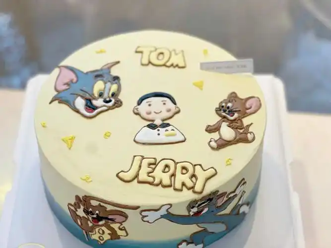 安庆猫和老鼠蛋糕芝士转印