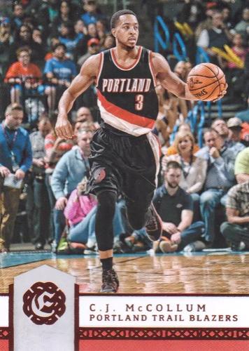 【mj卡世界】nba球星卡 panini 麦科勒姆 开拓者队 圣剑帕尼尼