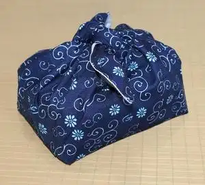 出口日本外单日式风吕敷亭子袋包袱皮收纳袋爱の便当纯粹