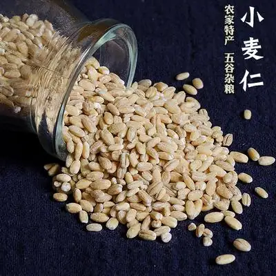 农家麦仁 去皮小麦仁大麦米粗粮杂粮粥五谷杂粮 脱皮小麦子 500g