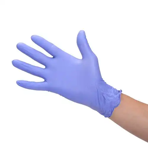 正品蓝薄款一次性手套 丁晴医用手套 批发橡胶乳胶一次性pvc手套